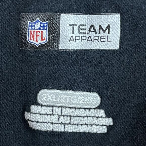 2022 NFL Draft Las Vegas Black Team Apparel T‑Shirt 2XL XXL NFL Fan Tee - Picture 2 of 8